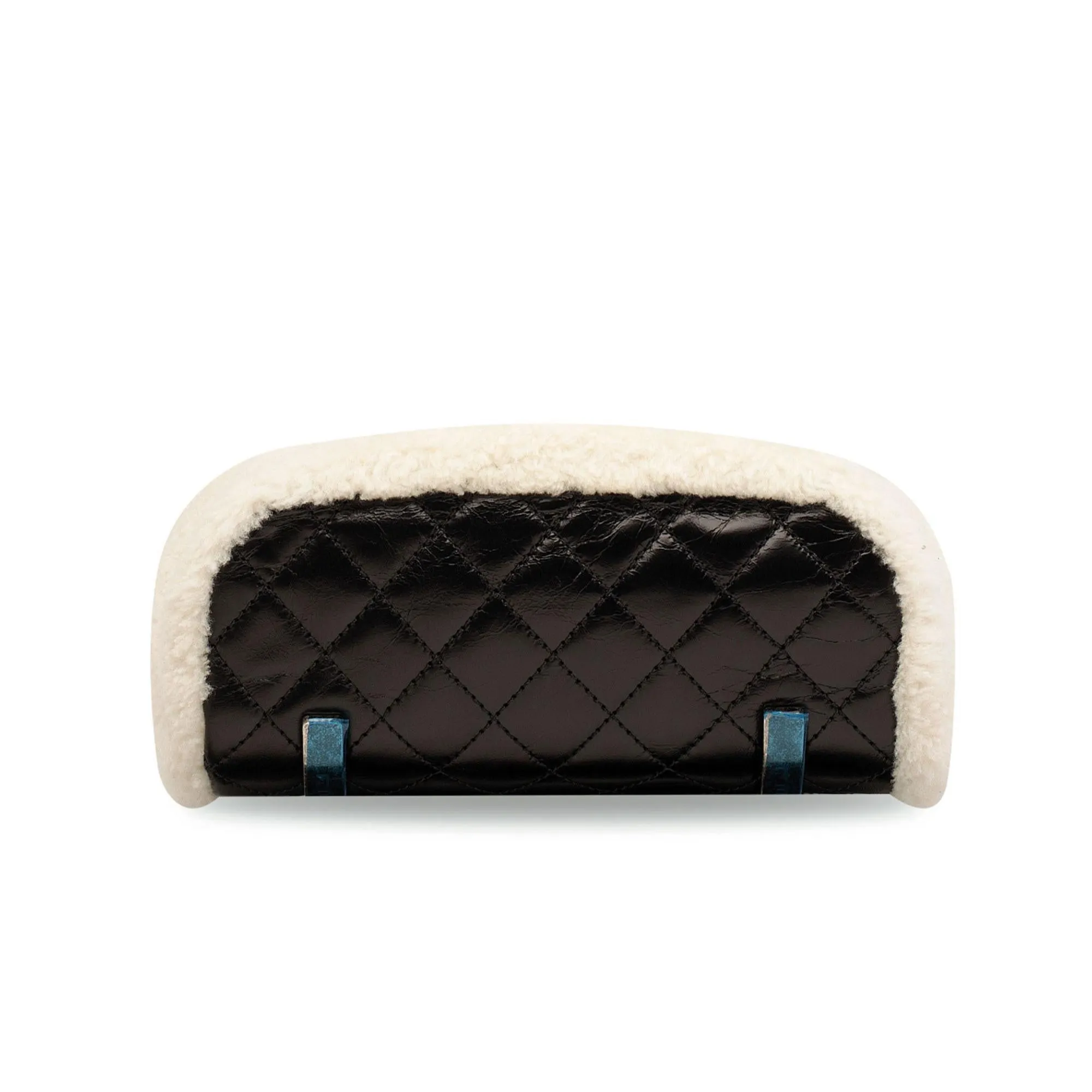 Chanel Paris-Salzburg Mountain Limited Edition Unisex Black Shearling & Calfskin Leather Backpack