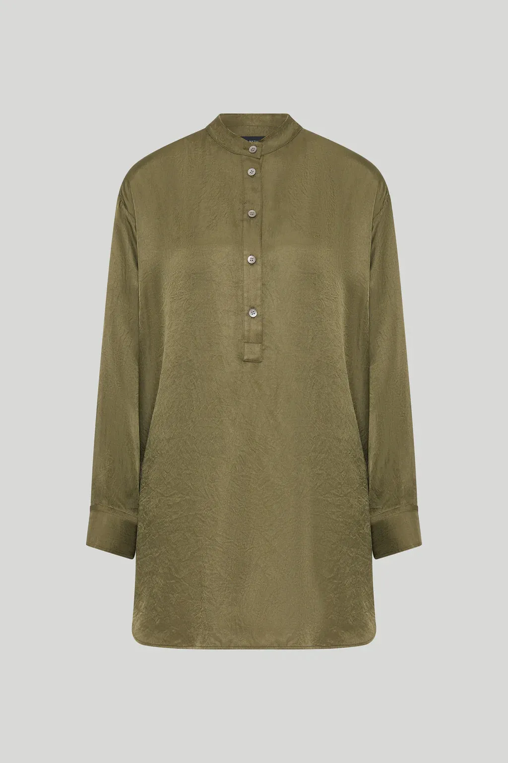 Lee Mathews Eden Tunic in Khaki Green