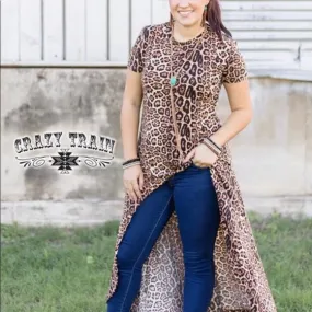 Leopard Hi-lo Tunic