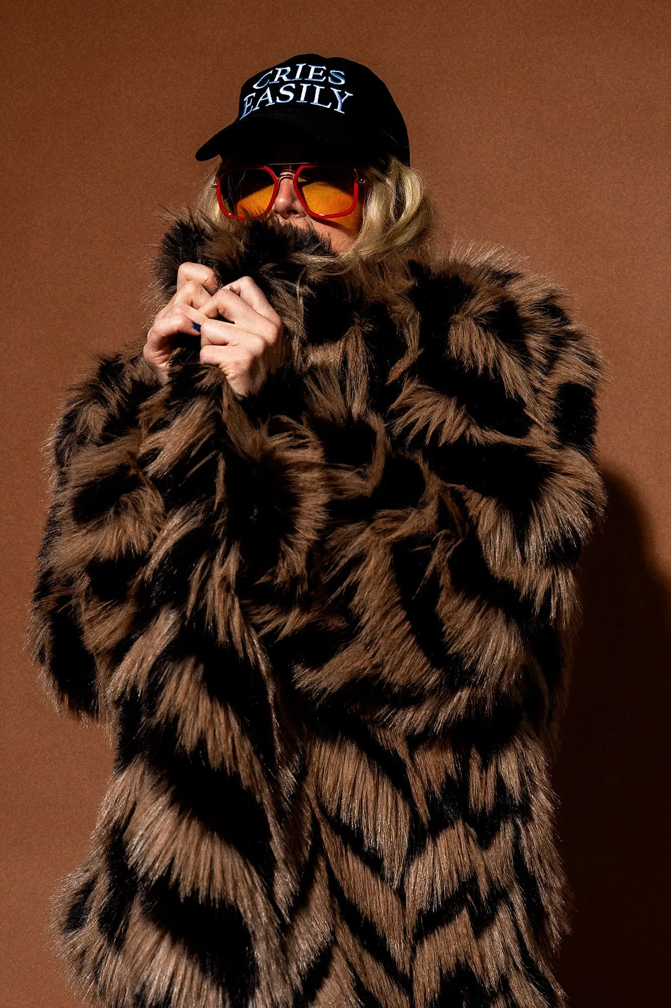 Mob Muse Oversized Faux Fur Coat