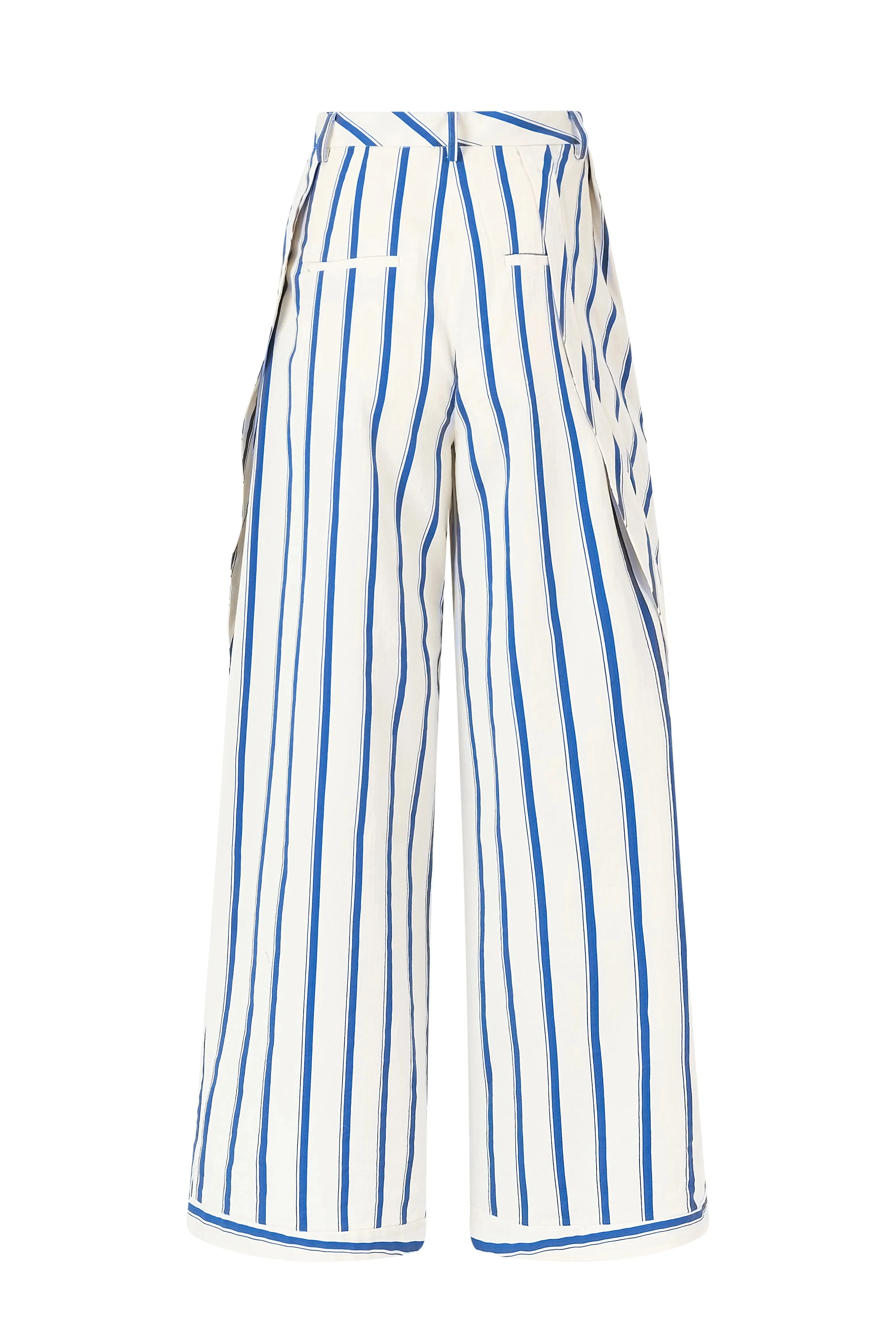 Pleated Asymmetrical Pant