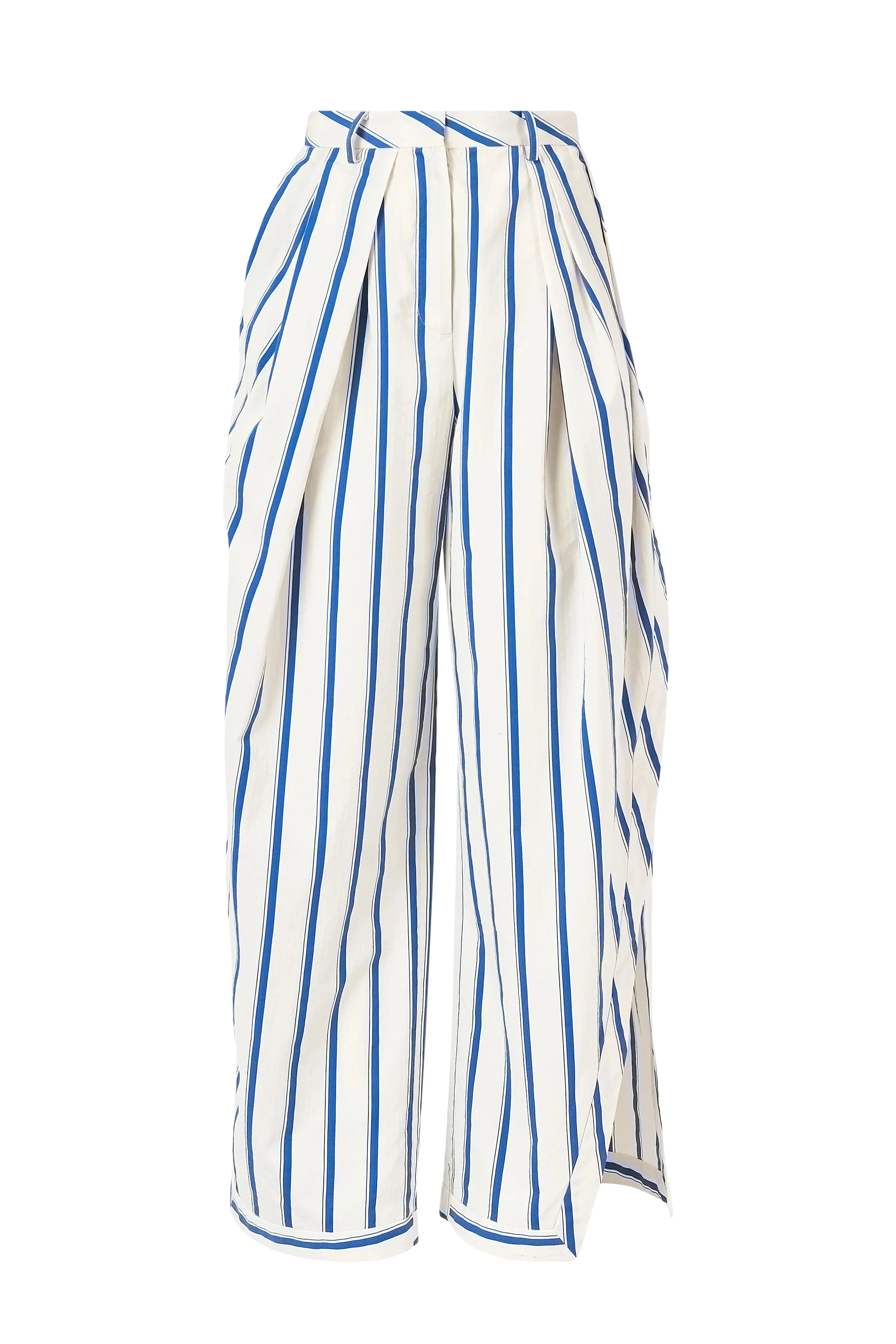 Pleated Asymmetrical Pant