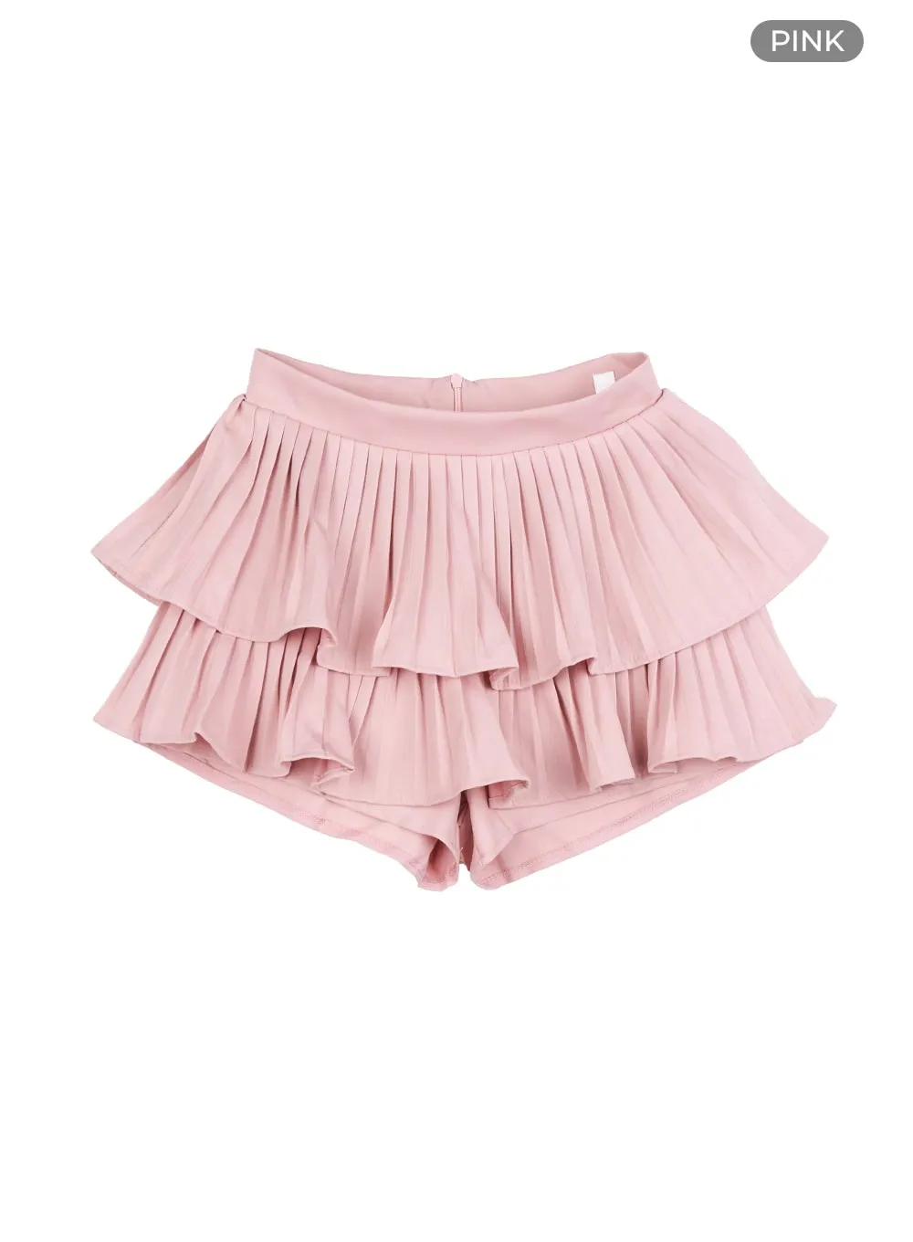 Pleated Bliss Mini Skirt Pants OO401