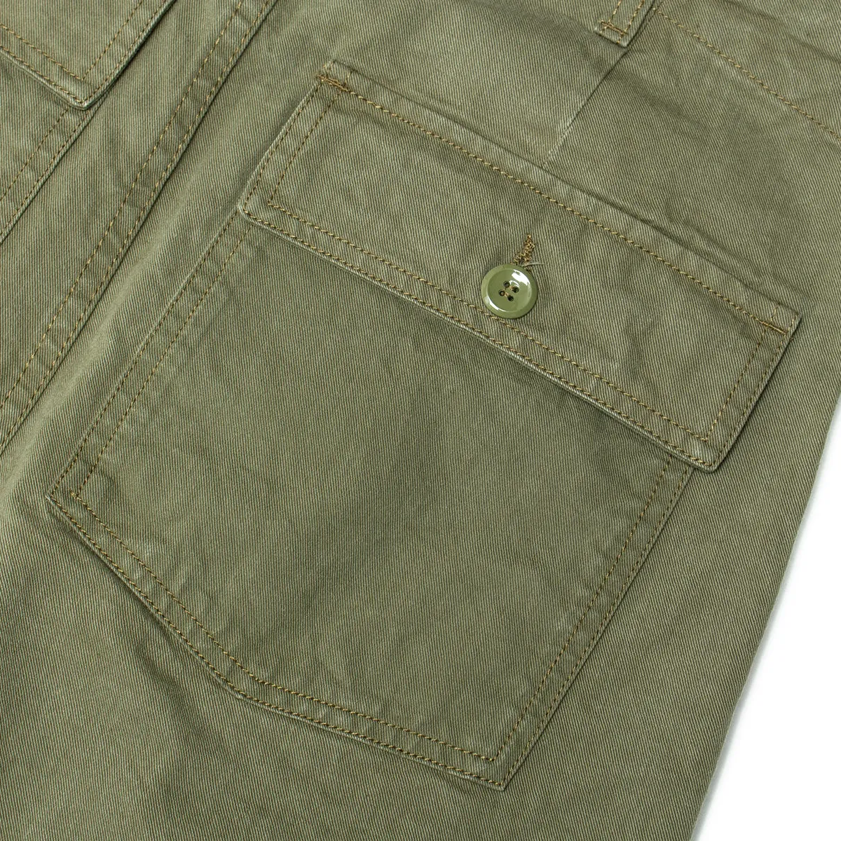 Pleated Fatigue Pants