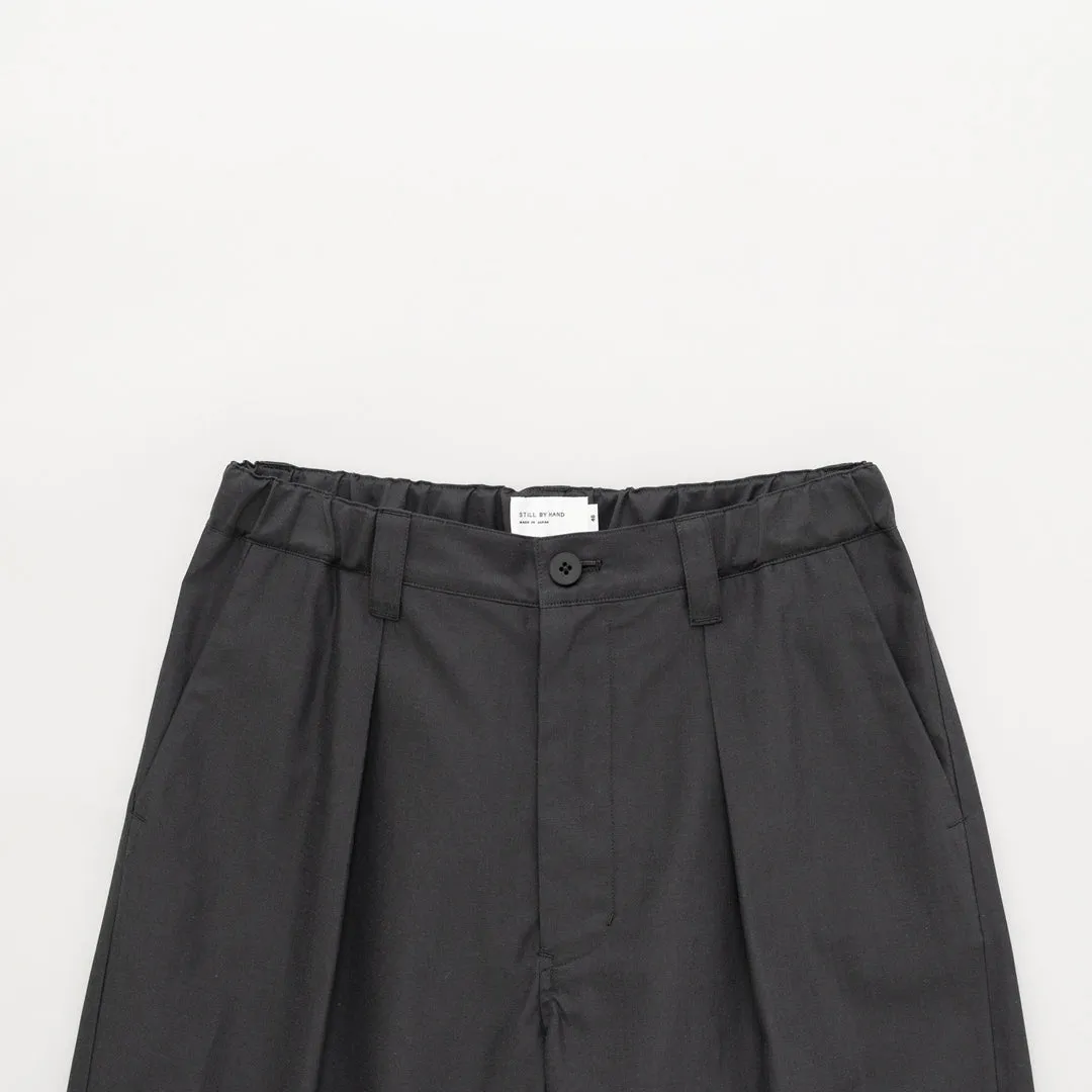 PT08251 CUPRO MIXED STRAIGHT PANTS