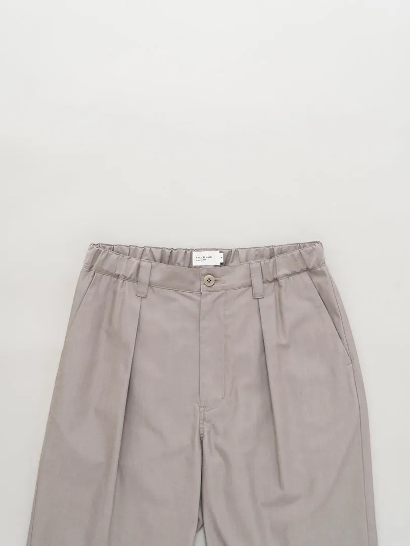 PT08251 CUPRO MIXED STRAIGHT PANTS