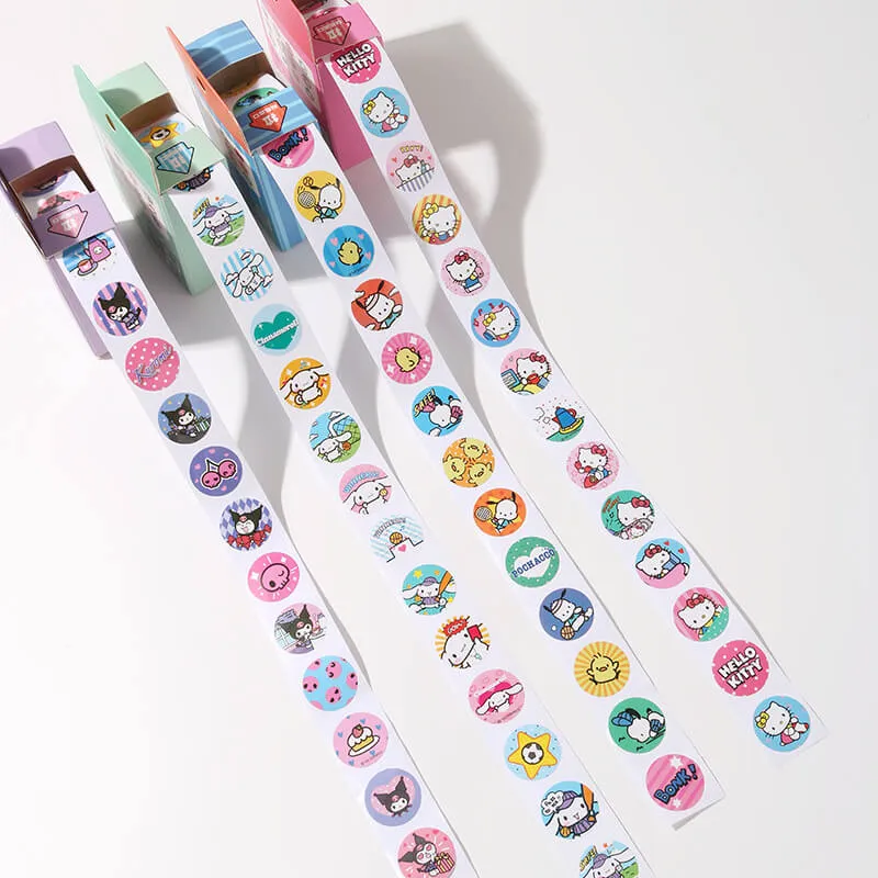Sanrio Sticker Box Roll 300 Pieces