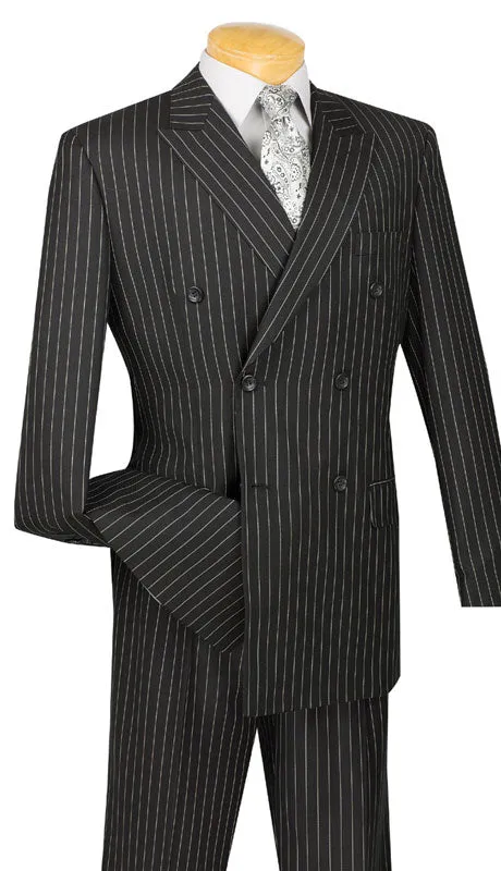 Vinci  DSS-4-BK-10-1   Mens Suit