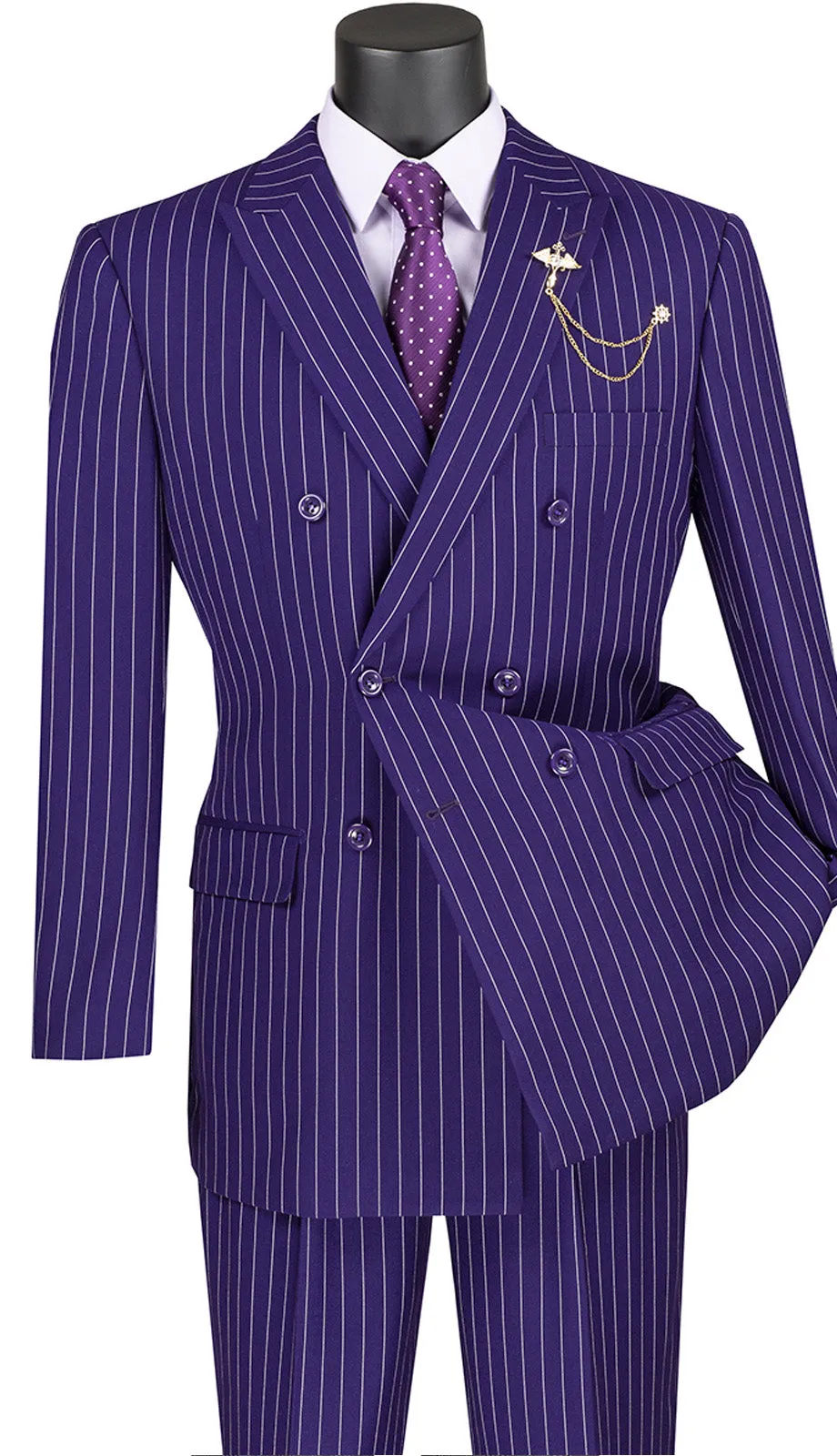 Vinci  DSS-4-PUR  Mens Suit