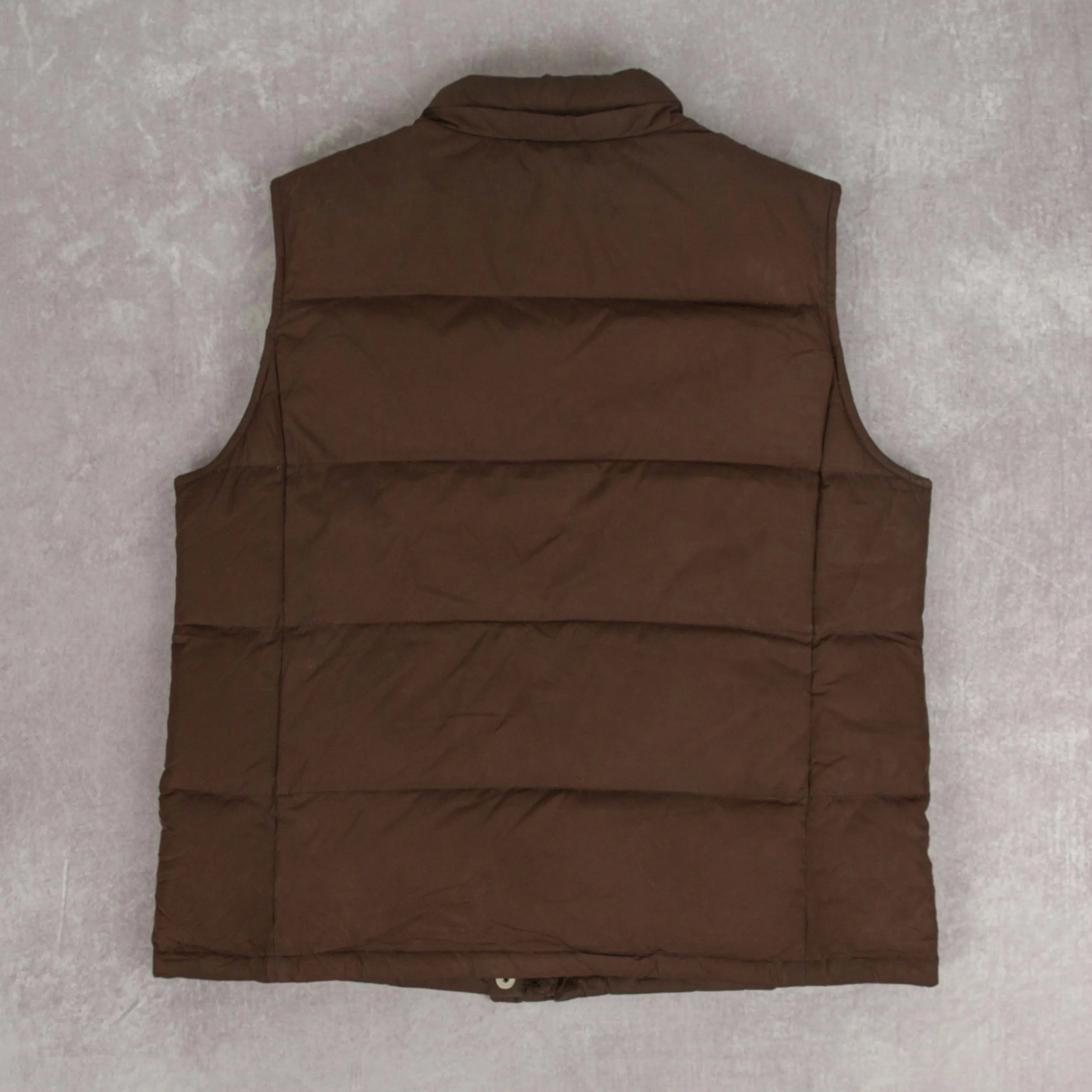 WOMEN'S VINTAGE GAP PUFFER GILET JACKET - LARGE