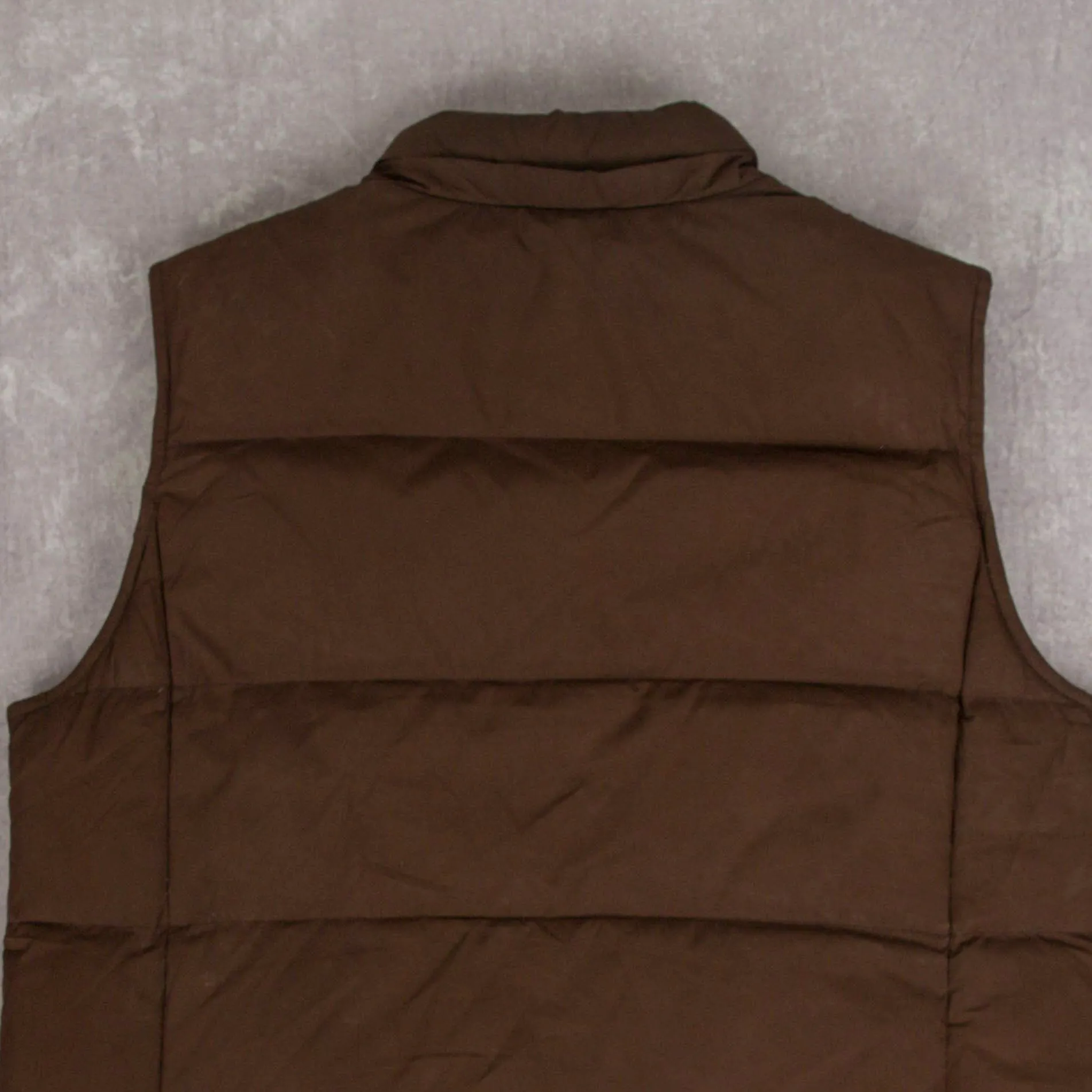 WOMEN'S VINTAGE GAP PUFFER GILET JACKET - LARGE