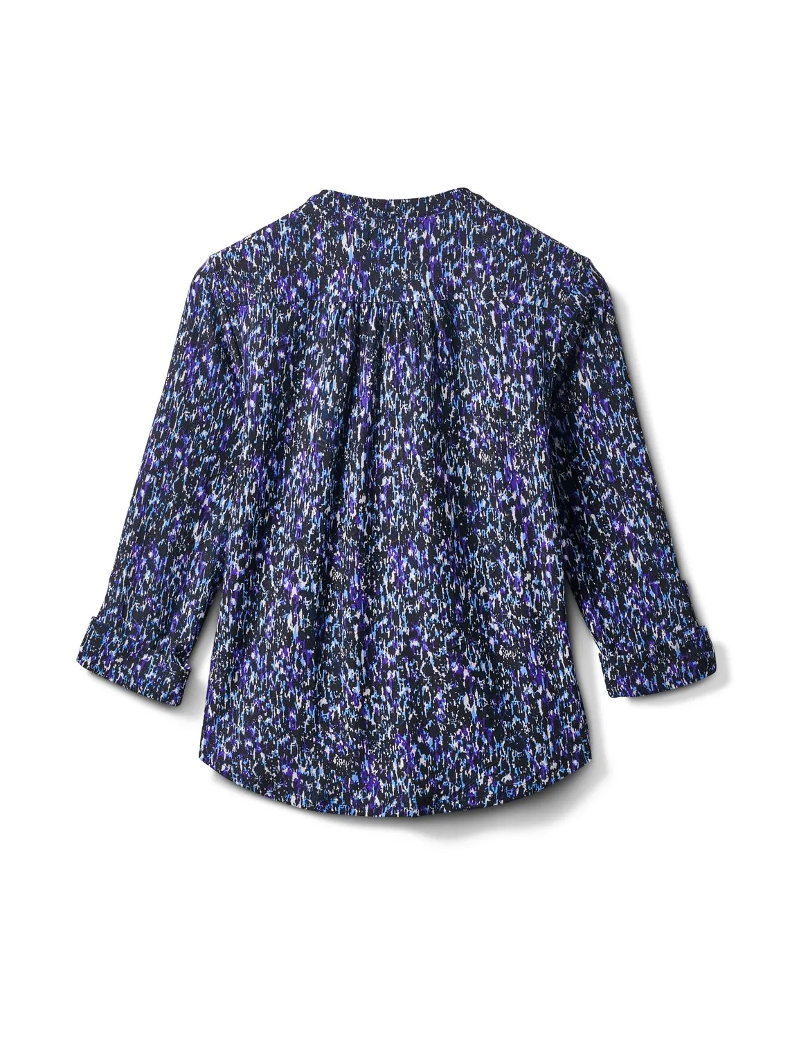 Zip Neck 2 Pocket Knit Popover-Petite